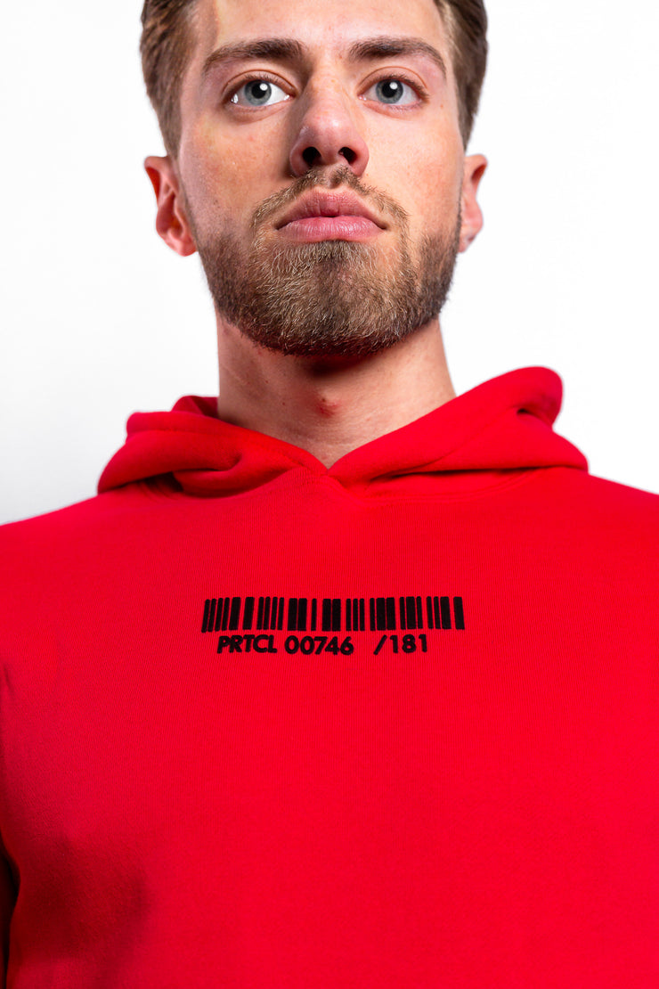 PRTCL Capsule Collection Hoodie Red